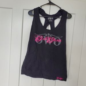 GWG girls with guns tank, xl black